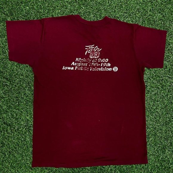 Retro 1983 Iowa State Fair IPBN Shirt True Single Stitch Vintage 80s Sport T Tag - Picture 2 of 4